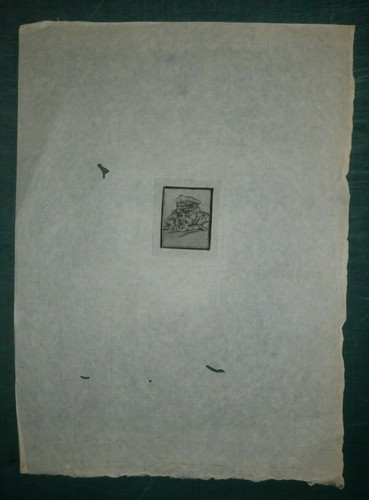 Anselmo bucci gravure - gravure, signee