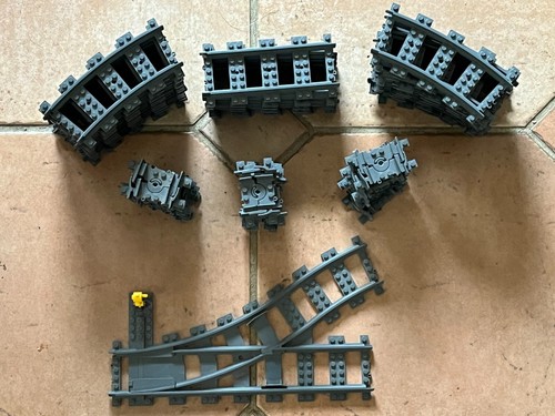 Lot rails train track rc - rails,