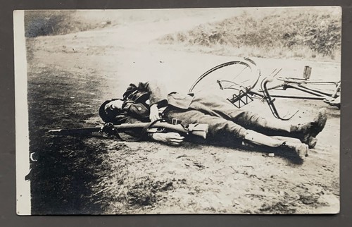 Carte photo guerre 18 - photo,