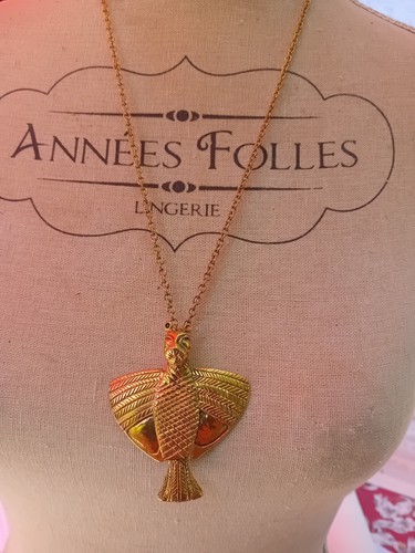 Bijou vintage bronze signe - vintage,