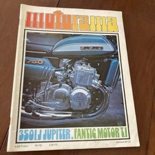 Revue Motorama N°27 1973 Jupiter 350 Fantic Motor 50 P6/4 P6/6 poster Honda 750