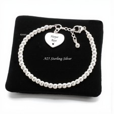 Argent Sterling Perles