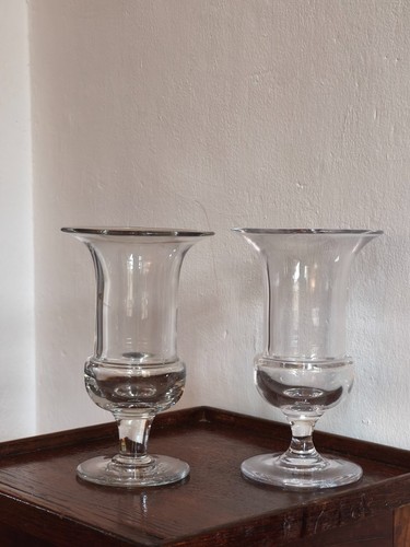 Paire vases médicis en - de,