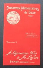 Ancien catalogue LAJAUNIE