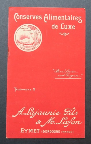 Ancien catalogue lajaunie - ancien,