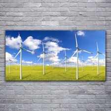 Image sur verre acrylique Tableau Impression 120x60 Architecture Terrain