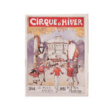 Cirque d’Hiver. Programme du