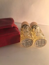 pochette contenant 2 flacons de parfum ""weil "" antilope/zibeline