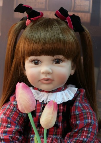 60cm big reborn doll toddler - big,