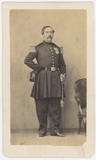 CDV circa 1865. Militaire