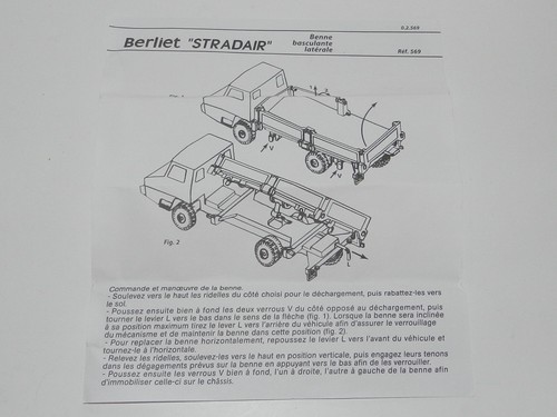 Dinky 569 berliet stradair - dinky,