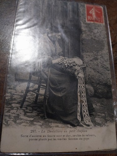 Cpa dentellière - cpa,
