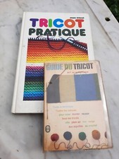 lot de 2 livres Tricot pratique /le guide du tricot poche
