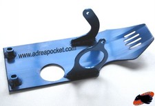 Sabot Moteur Bleu Dirt bike /