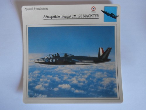 Carte fiche avion - carte,