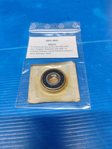 Rear wheel bearing - wheel,