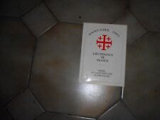 Annuaire 2001. Lieutenance de France. Ordre du Saint Sépulcre de Jérusalem.