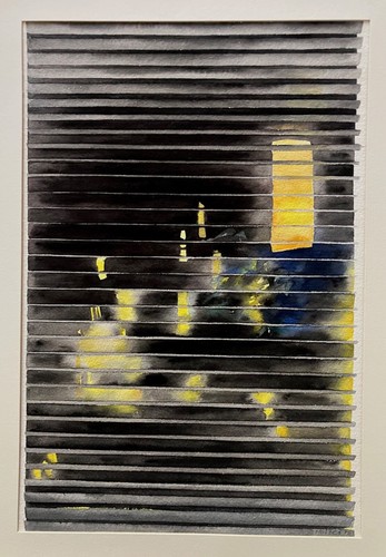 Fred andré holzer gouache - holzer,