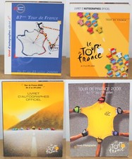 Lot de 4 Livrets d'autographe