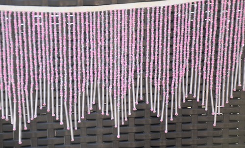 Franges perles verre - franges,