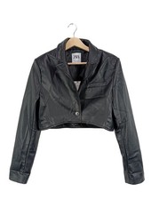 ZARA Veste en cuir