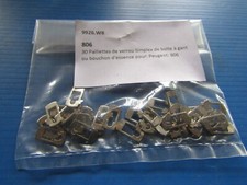 30 Paillettes de verrou de