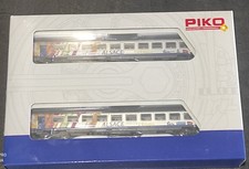 PIKO ECHELLE N COFFRET  2 VOITURES VOYAGEURS CORAIL ALSACE SNCF  94509