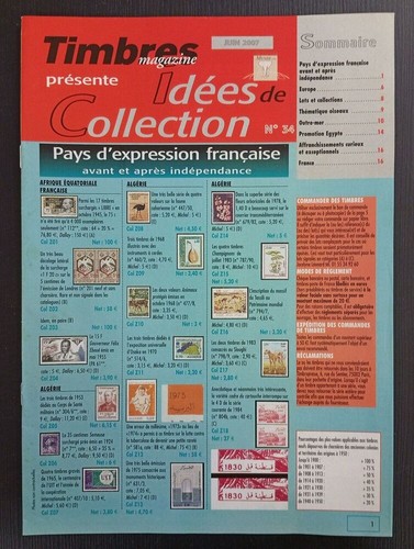 Revue timbres magazine - timbres, n°