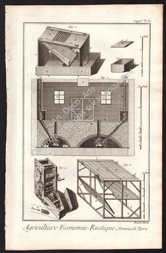 Materiel agricole ancien xviii - materiel,