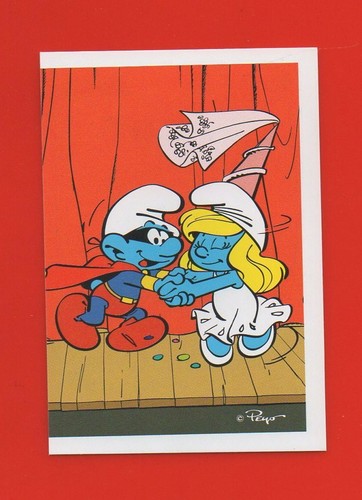 Les schtroumpfs carte - schtroumpfs,