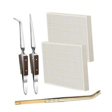 Kit de soudure en céramique alvéolaire multifonctionnel (2 plaques à souder