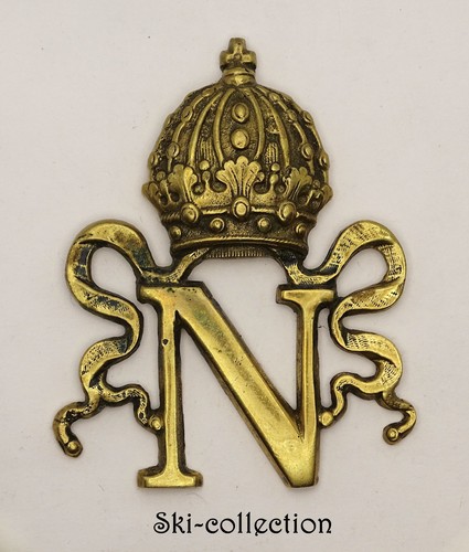 Applique bronze blason de - en, bronze,