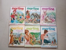 Lot 6 Livres MARTINE édition