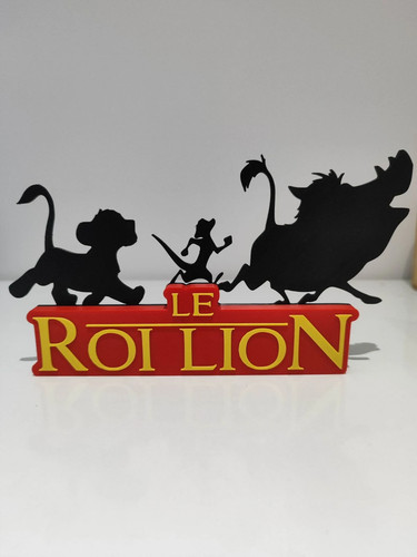 Logo roi lion impression - le, 3d