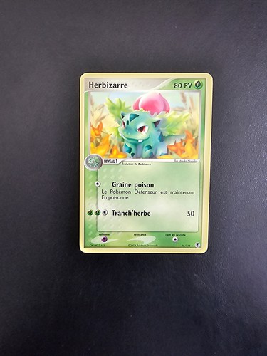 Carte pokemon herbizarre - carte,