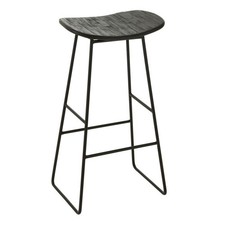 Tabouret de Bar en Bois "Teck"