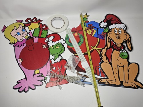 New grinch christmas - christmas, 4pcs
