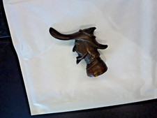 pommeau de canne ou mascotte????? grotesque en bronze XIXème,H 7cm,P 193g