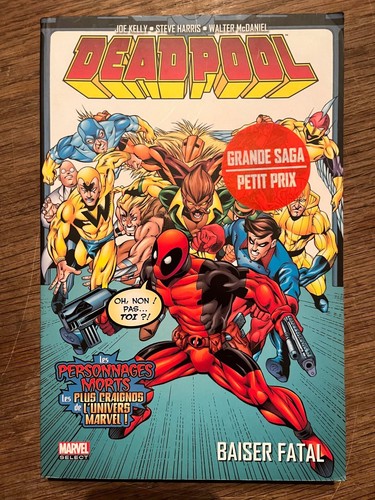 Comics deadpool baiser fatal - deadpool,