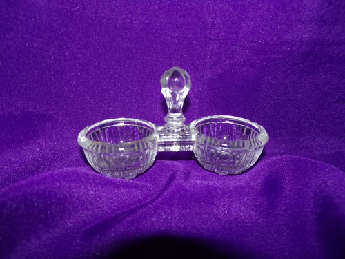 Ancien saleron verre - saleron, en