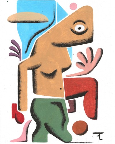 Art contemporain peinture