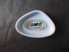 Ramasse-monnaie cendrier OMO 1970 idem cadeau Bonux mélamine lessive publicité !