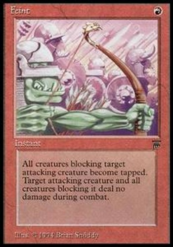 Mrm english feint - good, mtg