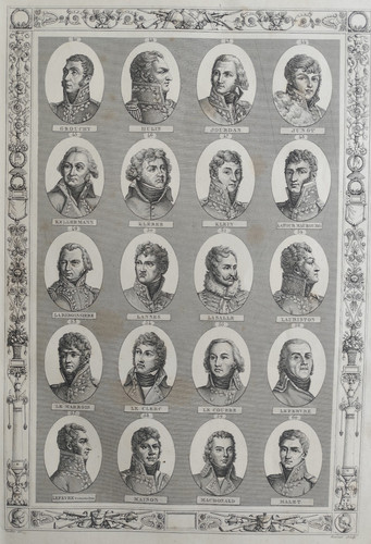 Grande gravure xixème - grande,