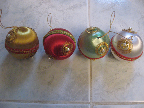 Boules noel vintage en - ,