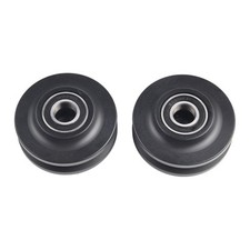 Acier Carbone Coulissant Grange Porte Piste Roue Closet Rouleaux Cabinet Poulies