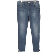 Tommy Hilfiger Jean Nora 7/8 Longueur Femme Stretch Slim Étroit Yg8 Taille W31