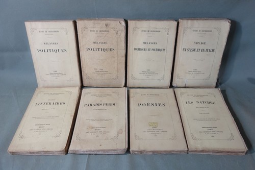 Chateaubriand mélanges - chateaubriand,