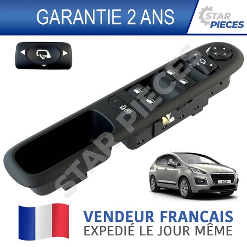Commande bouton leve vitre - commande,