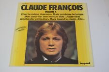 DISQUE VINYLE 33 TOUR CLAUDE FRANCOIS C EST LA MEME CHANSON CD 45 DVD